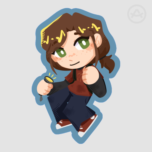 Ellie TLOU 1 Sticker