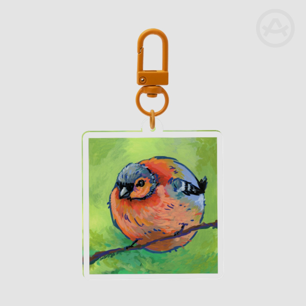 CHAFFINCH Clear Acrylic Keychains