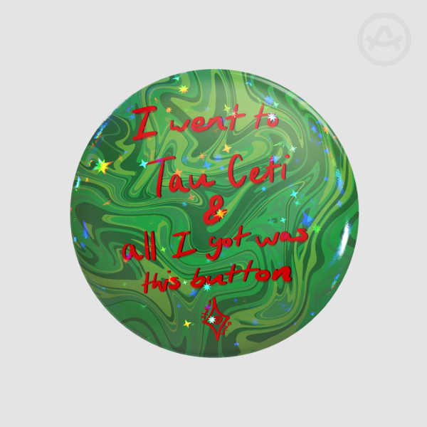 Tau Ceti Souvenir Button