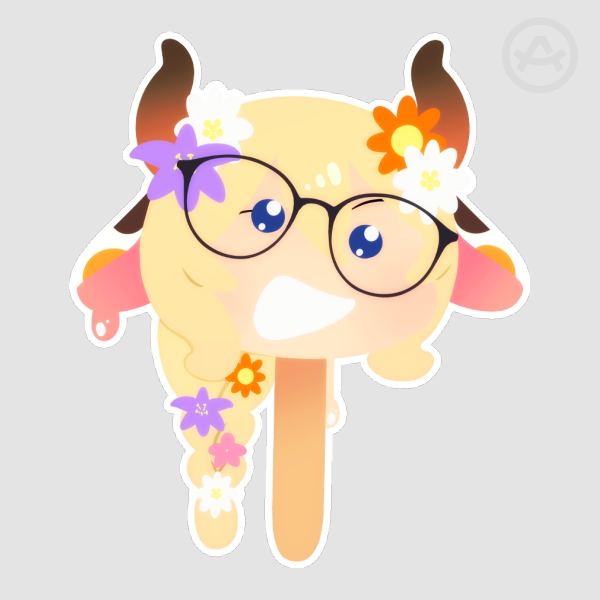 Heidi Popsicle Die Cut Sticker
