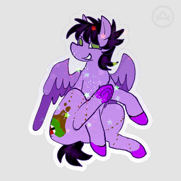 Gorillaz Noodle My Little Pony Sticker