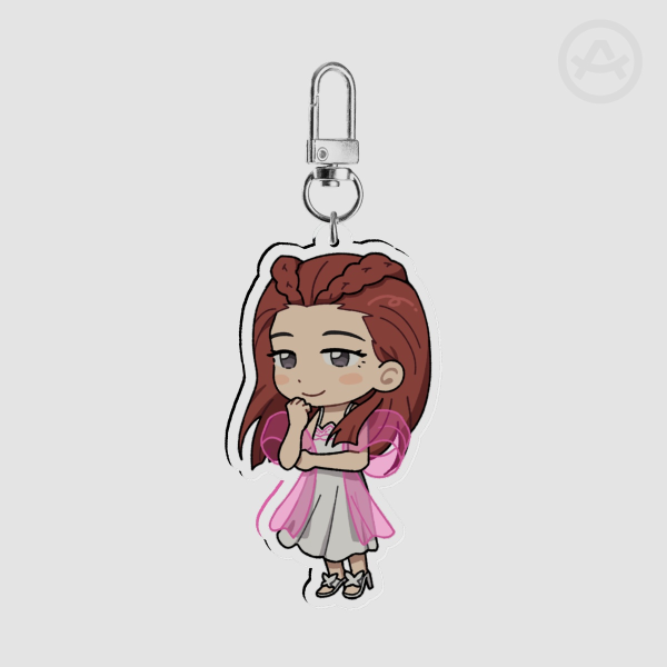 Dahlia/Ace Attorney Keychain