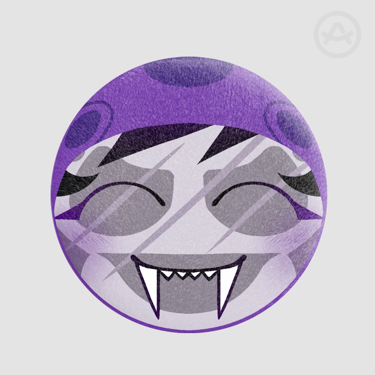 Codtier Gamzee Plush Pin