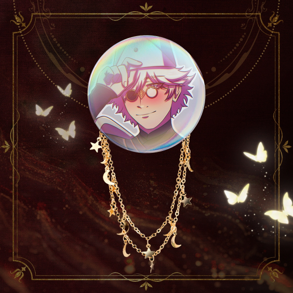 Qifrey Badge With Chains