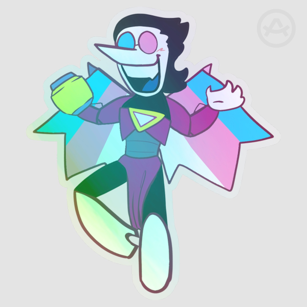 Trans Sneo Vinyl Die Cut Sticker