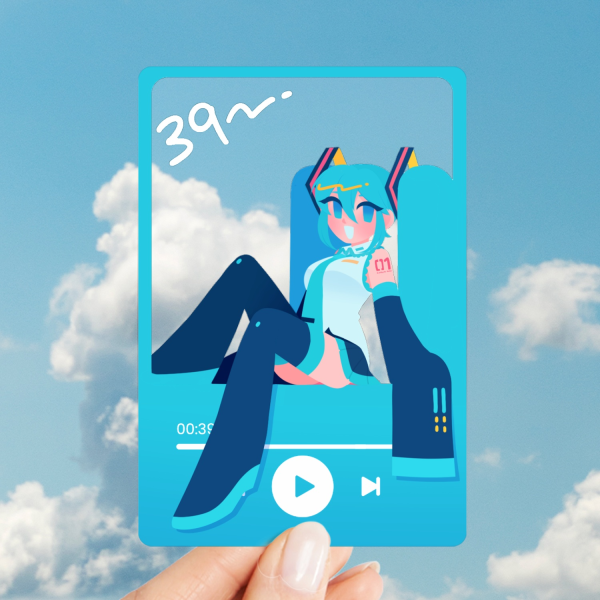 39Player Transparent Photocard
