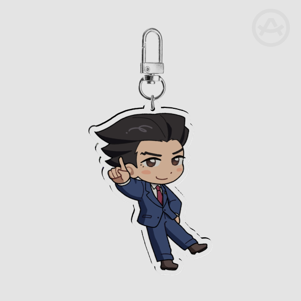 Phoenix/Ace Attorney Keychain