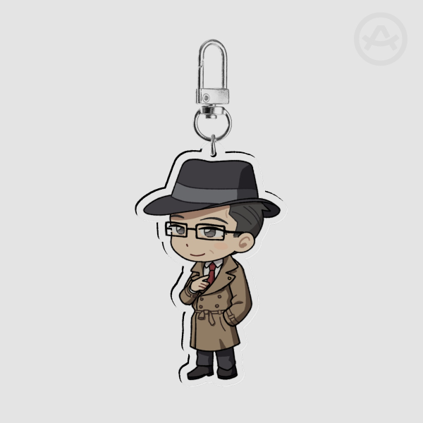 Gregory/Ace Attorney Keychain