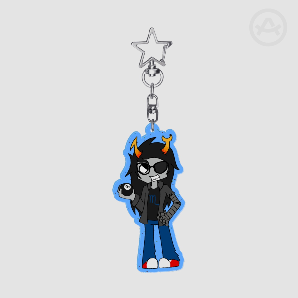 Vriska Serket acrylic keychain charm