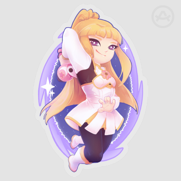 Moon Chibi Sticker