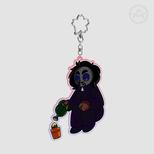 hellen  Clear Acrylic Keychains