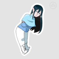 Winter - OC - Sticker