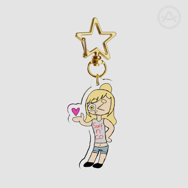 Jecka Class 09 Clear Acrylic Keychain