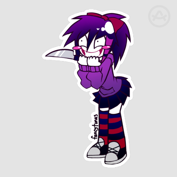 Nina the Killer Sticker