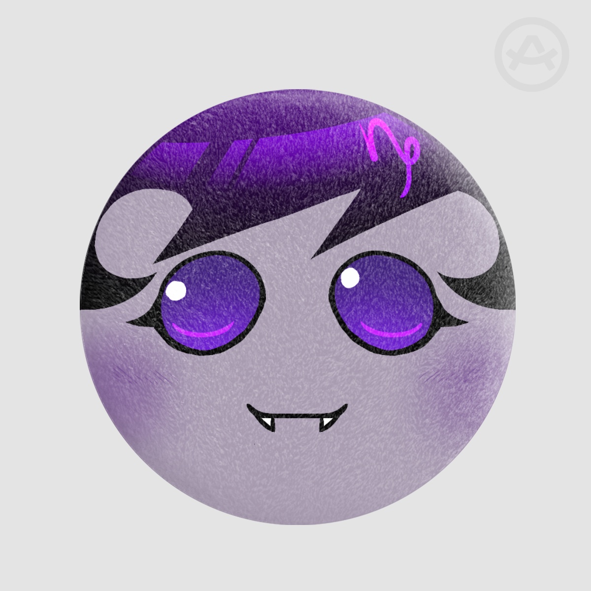 Grub Gamzee Plush Pin