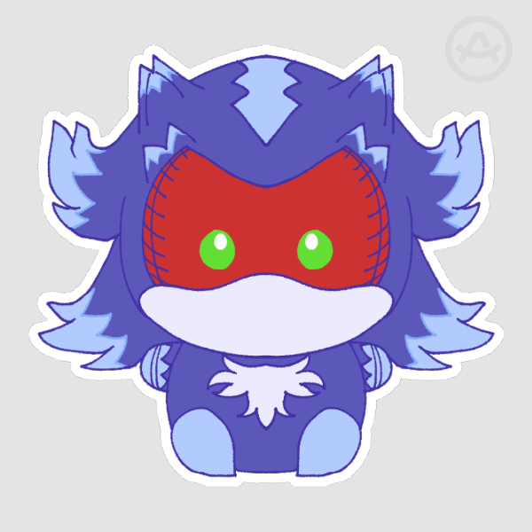 Cooro-fied Mephiles sticker