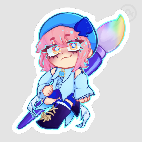 Amulet Spade - Sticker