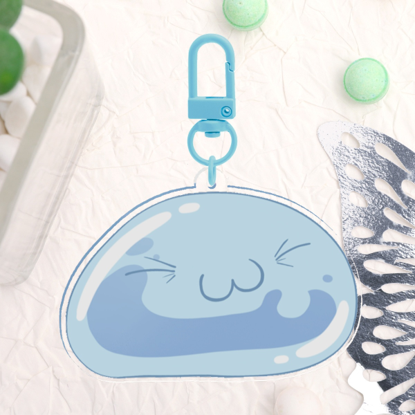 Reincarnated as a Slime - Cat Face Slime Acrylic Charm