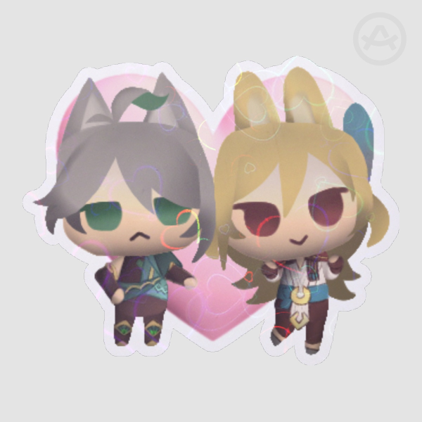 Haikaveh Animal Crossing Style Sticker