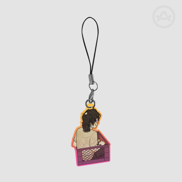 Stain Acrylic Phone Charm