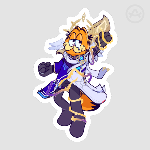 Garfday Sticker
