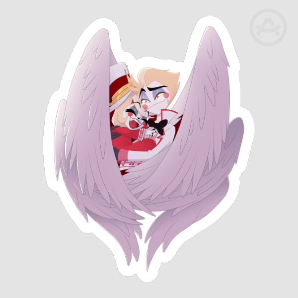 Lucifer & Charlie - My Little Starlight (Die Cut Sticker)