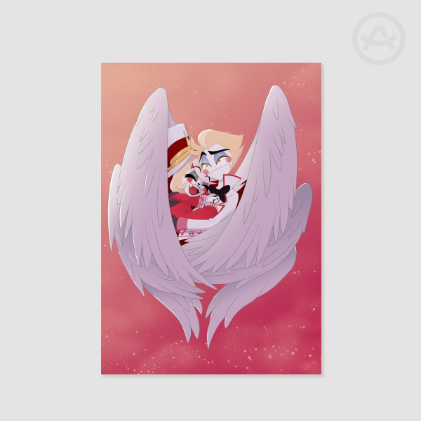 Lucifer & Charlie - My Little Starlight (A4 Print)