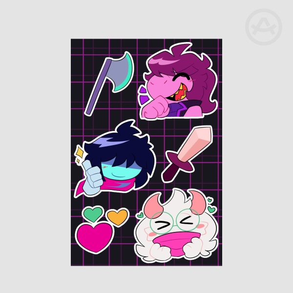 The Fun Gang Sticker Sheet