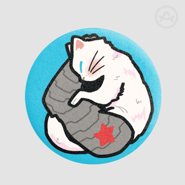 Bucky's Alpine PLUSH BADGE [MARVEL]