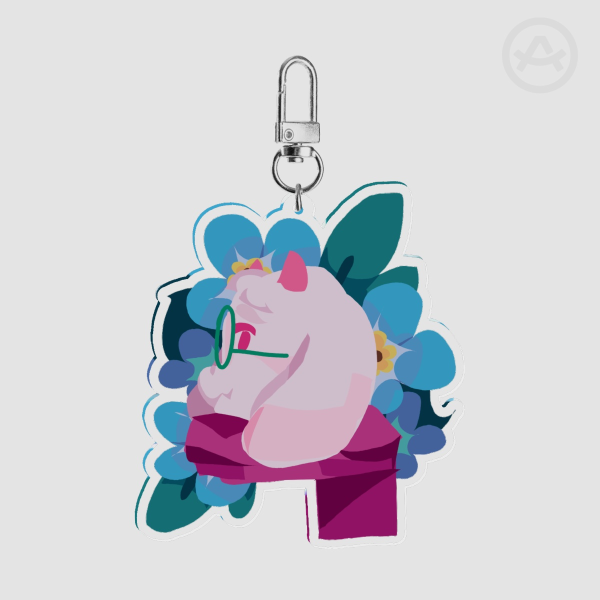 Ralsei Forget-me-not || Chapter 5 hype Keychain