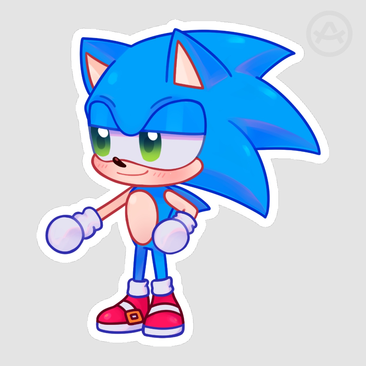Sonic R Sticker