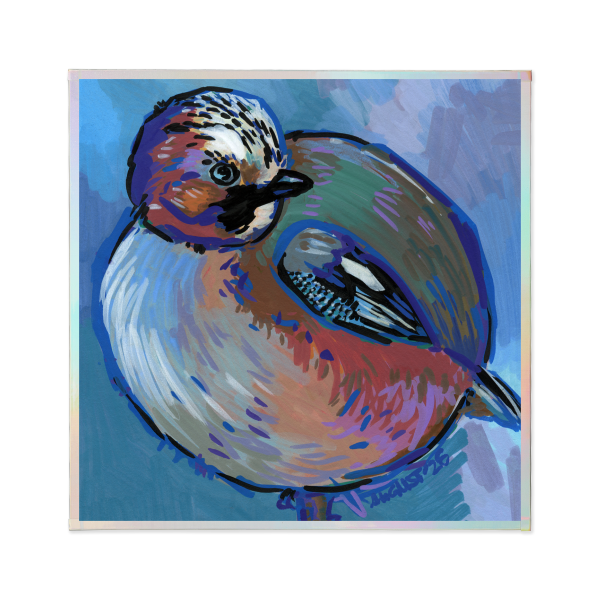 JAY Art Board with Rainbow-Edge - 4.7" x4.7" (120x120mm)