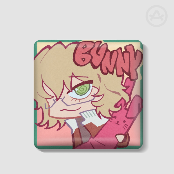 Barnaby Puffy Badge (TIGER & BUNNY)