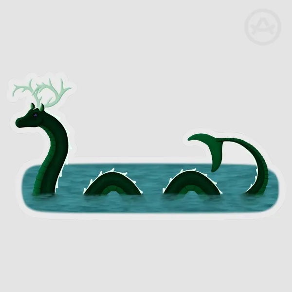 Ogopogo (nx̌ax̌aitkʷ) Sticker