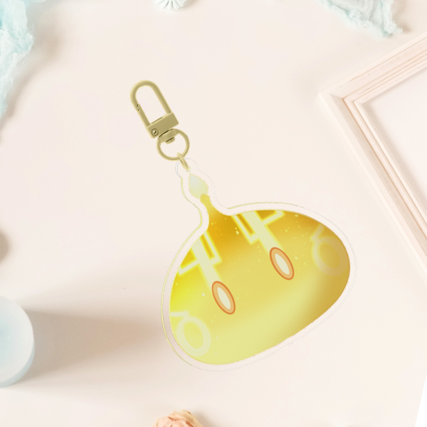 Genshin Yellow Electro Slime Acrylic Charm