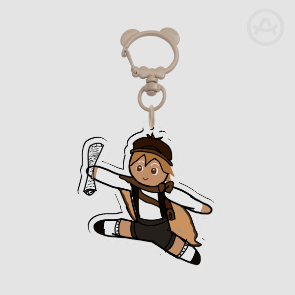Chesnut Cookie Keychain