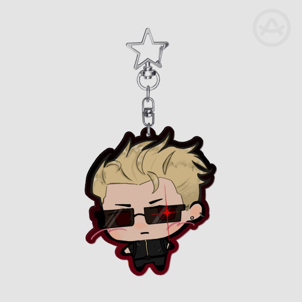 Albert Wesker keychain