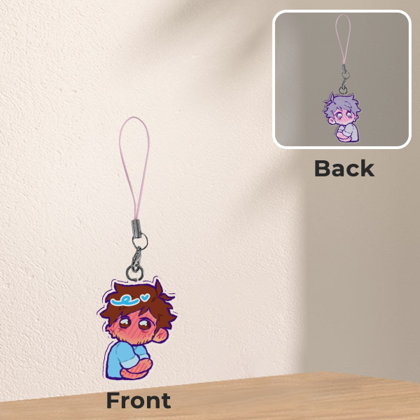 ROBERT DISPATCH [Flustered Robbo Keychain]