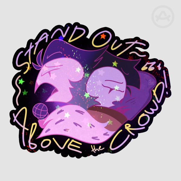 A CRIM PERSPECTIVE | "Stolas Stand Out" Holo Sticker