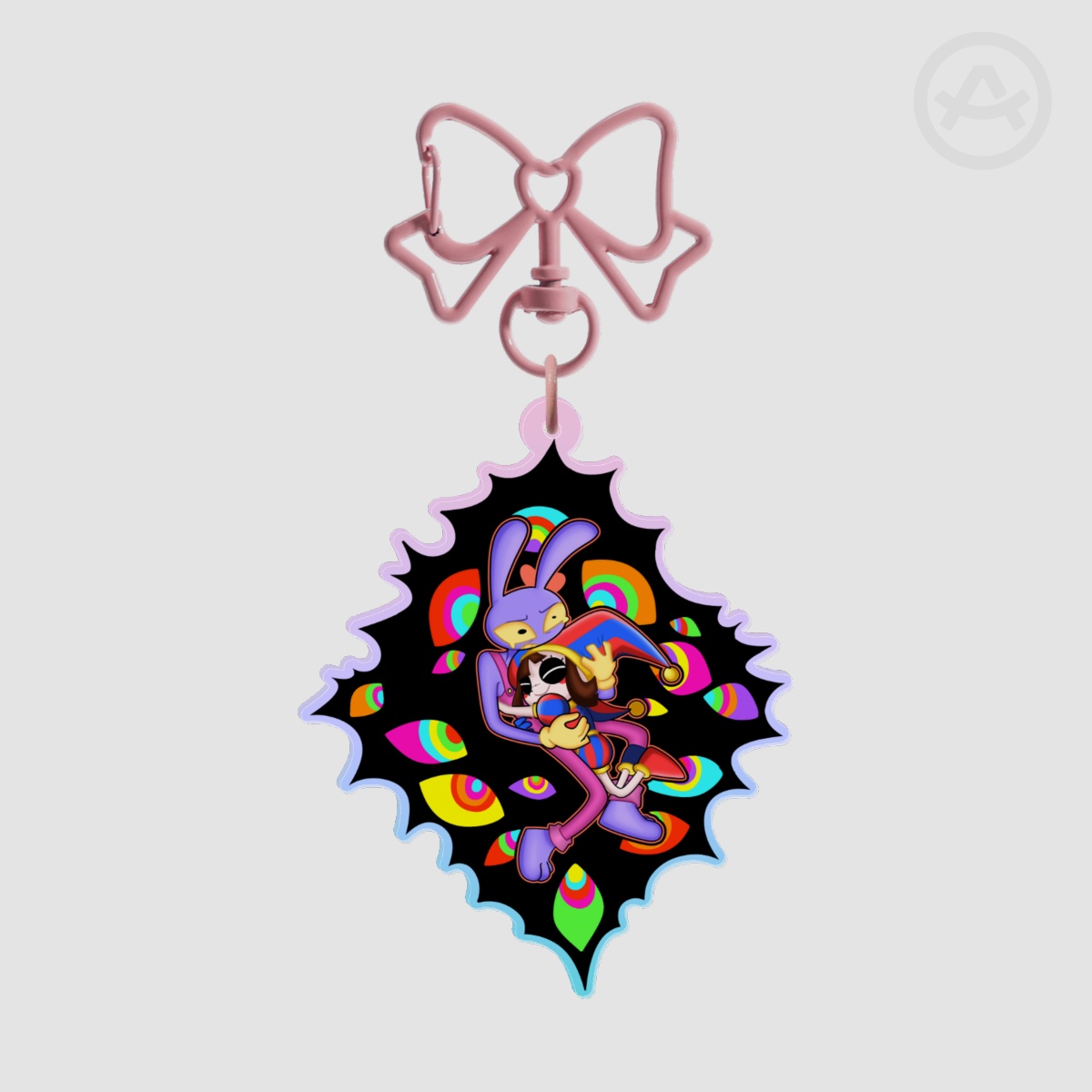 Jax and Pomni Finale Keychain