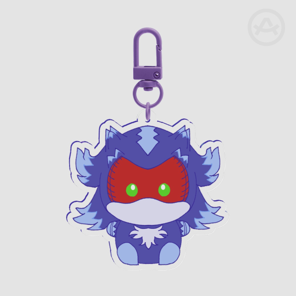 Cooro-fied Mephiles keychain