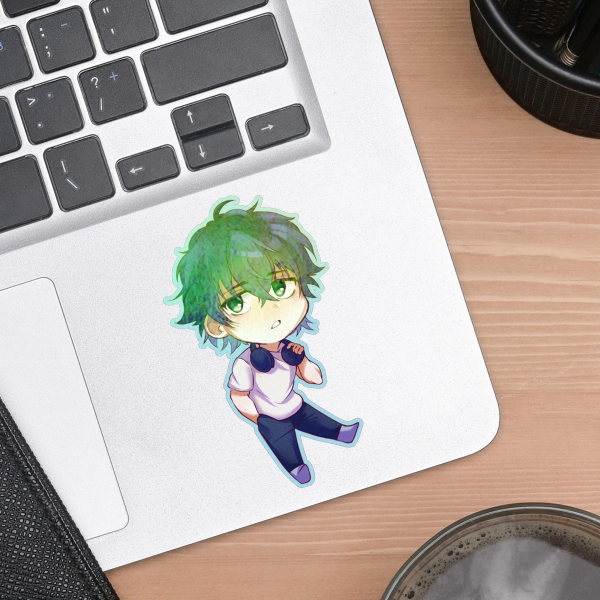3" Keigo Magami Witch Watch Holo Stickers