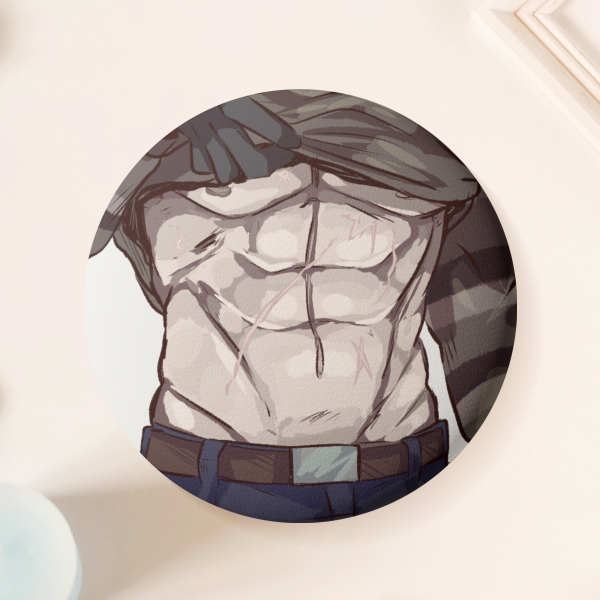 Ticci Toby abs PU badge