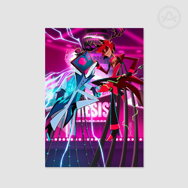 Radiostatic Poster Printing Hazbin Hotel