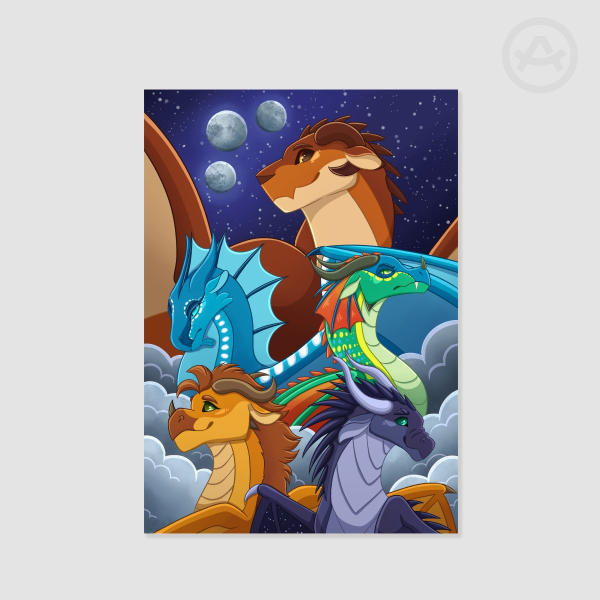 Dragonets of Destiny Print