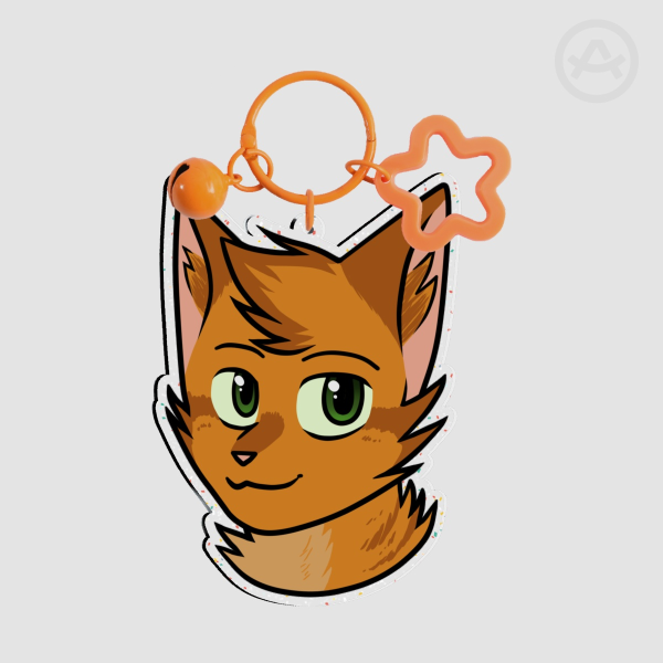 Firestar Warriors Keychain