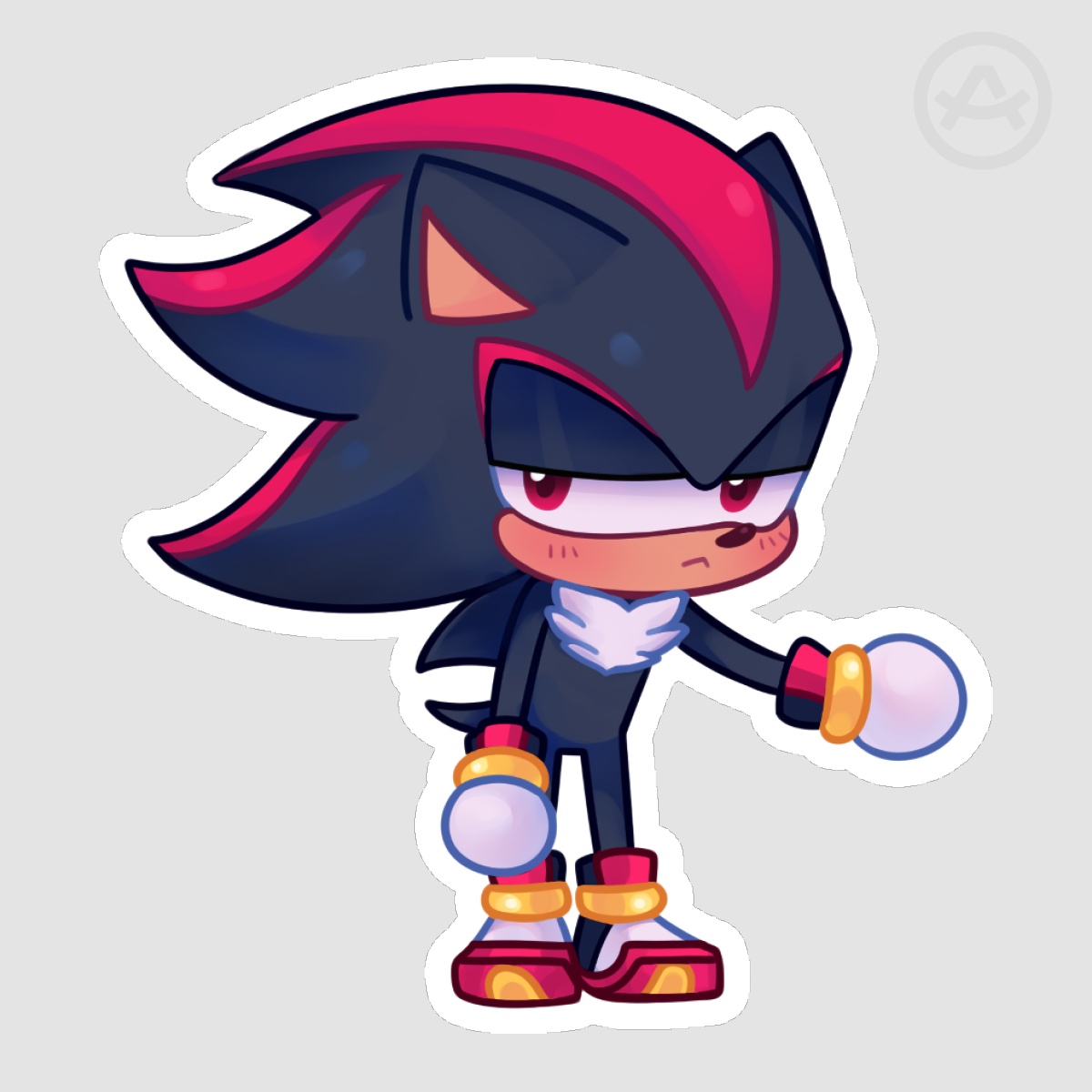 Shadow L Sticker