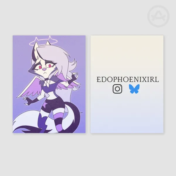Heavenhound Loona Illustration Pearl Paper Photocard