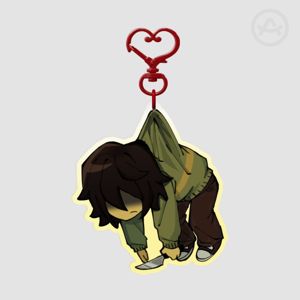 Kris Deltarune Acrylic Keychain