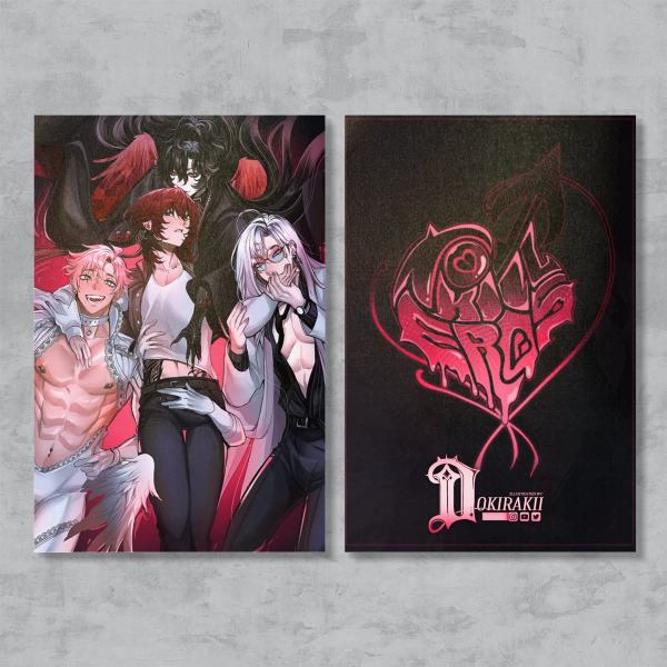 To Kill Eros Cover Postcard